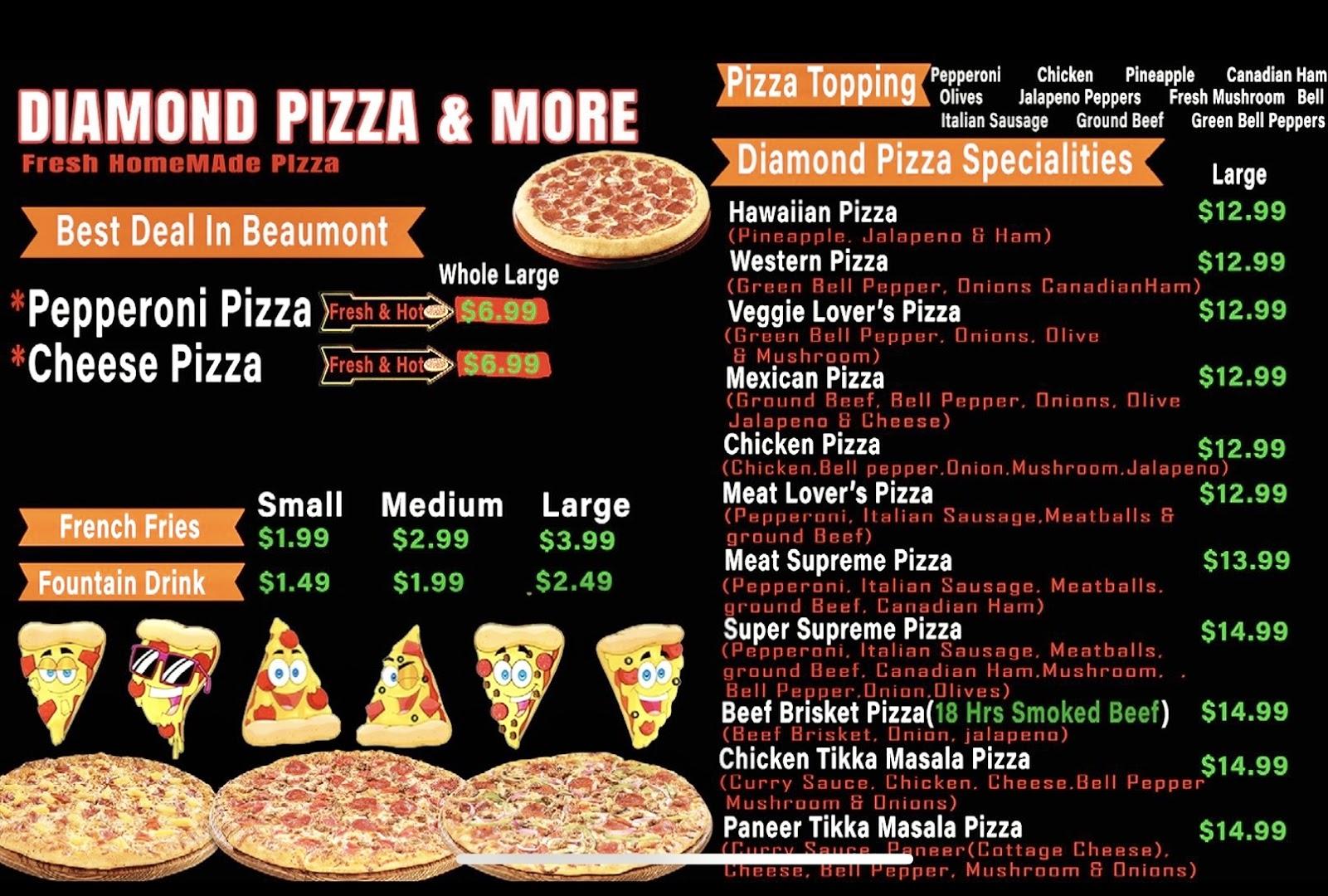 Diamond Pizza & More