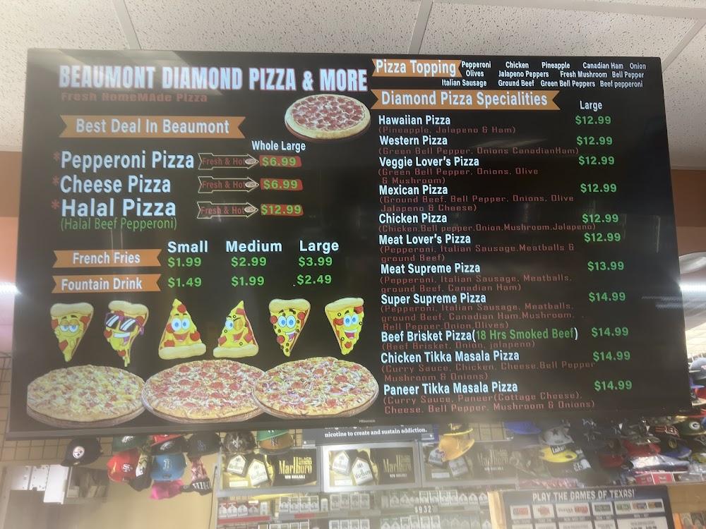 Diamond Pizza & More Menu image 3